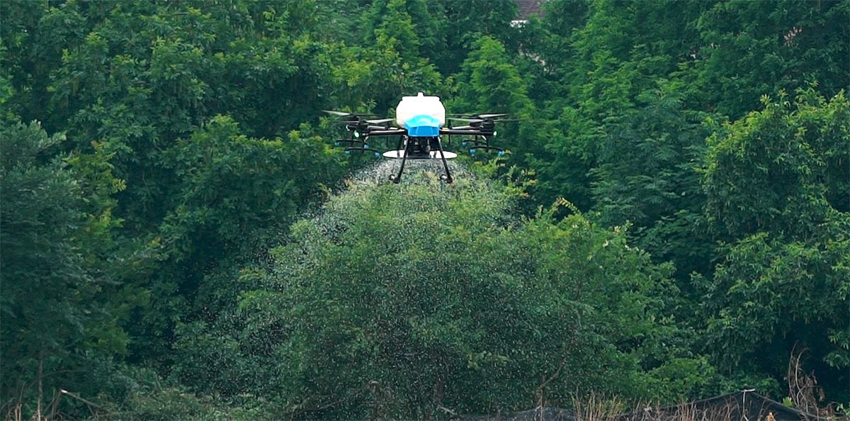 Problema actuală cu dronele agricole（1）